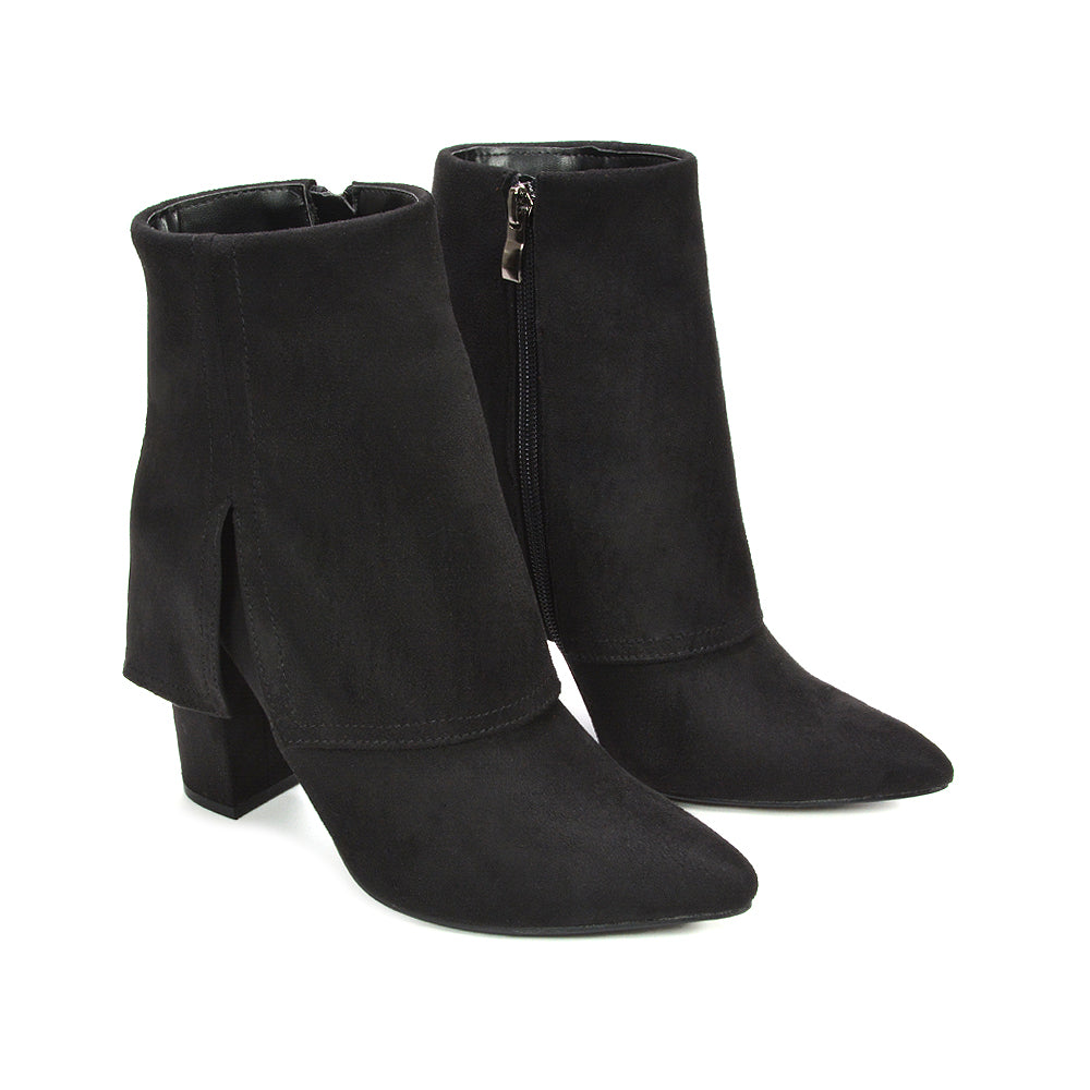black boots for autumn, black block heel boots, autumn boots, block heel boots, Trendy boots for weekend brunch, Trendy fall ankle boots for women, Fashion boots