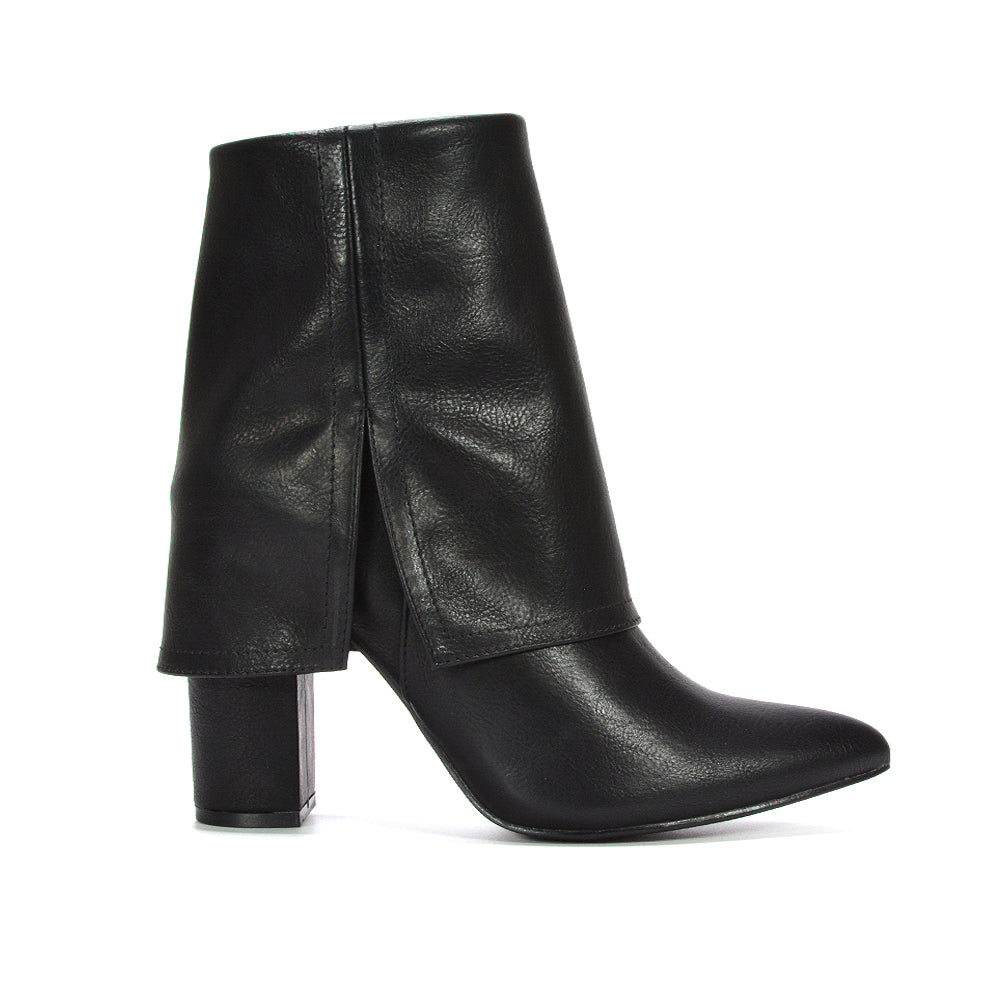 black high heel boots, black going out boots, high heel boots, going out boots, Zip-up boots, Black leather ankle boots with heels, Date night heeled booties