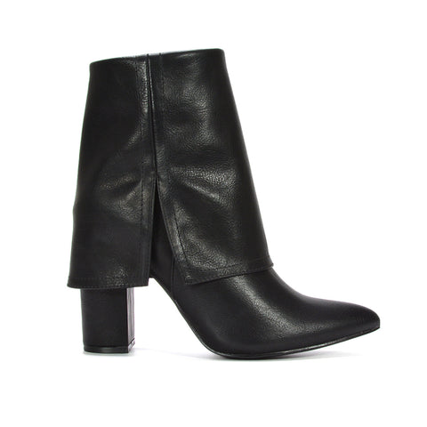 black high heel boots, black going out boots, high heel boots, going out boots, Zip-up boots, Black leather ankle boots with heels, Date night heeled booties