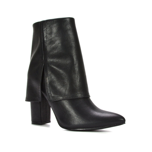 black ankle boots, black heeled ankle boots, ankle boots, heeled ankle boots, Women’s ankle boots, Women’s high block heel ankle boots, Fall and winter fashion boots