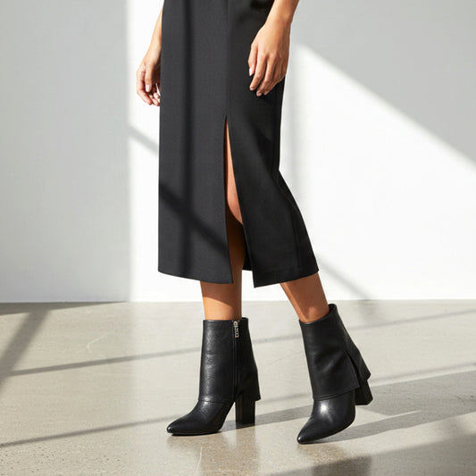 fold over heel boots