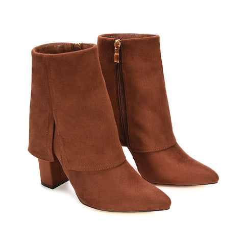 brown boots for autumn, brown block heel boots, autumn boots, block heel boots, Trendy boots for weekend brunch, Trendy fall ankle boots for women, Fashion boots
