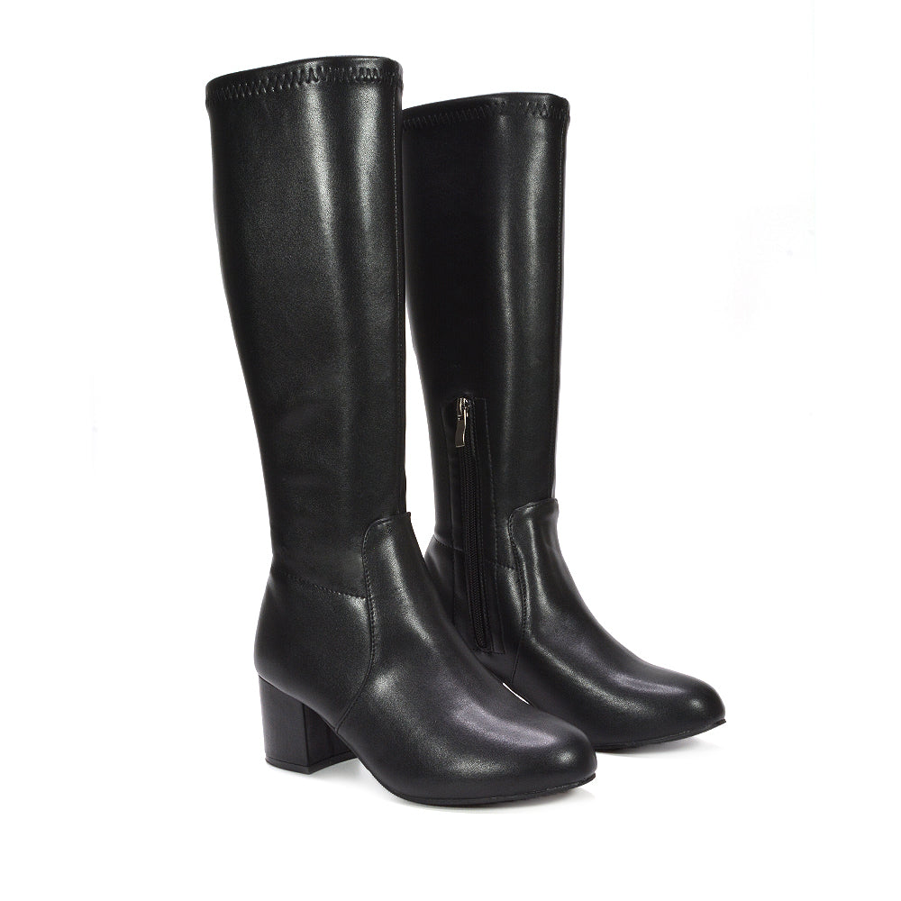 black boots for winter, black boots for autumn. boots for winter, boots for autumn