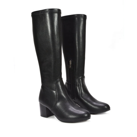 black boots for winter, black boots for autumn. boots for winter, boots for autumn