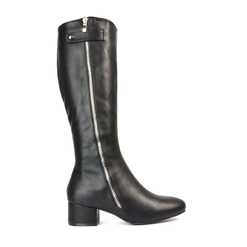Women's Knee High Boots, Black Knee High Boots UK, Black Knee High Boots For Women, Women's Heeled Boots