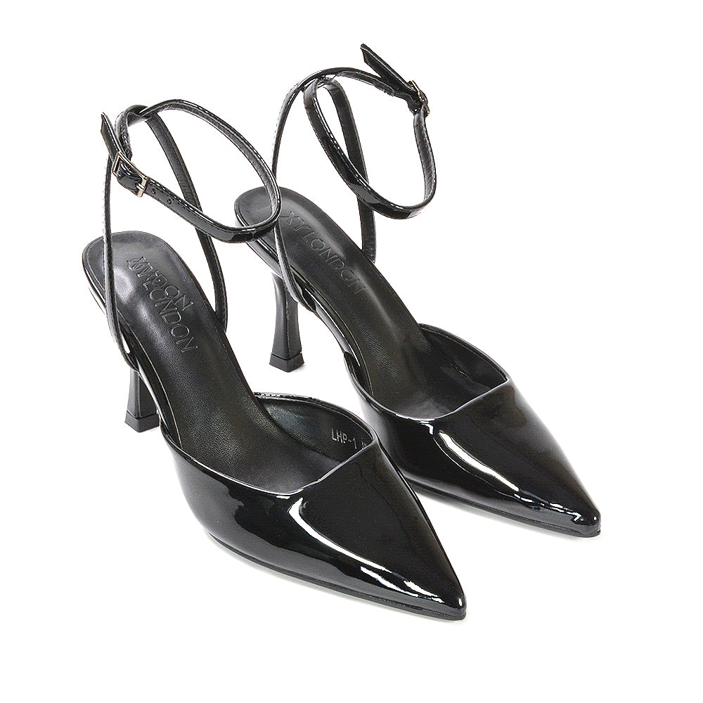 black wedding heels, black stiletto high heel court shoes, wedding heels, stiletto high court shoes
