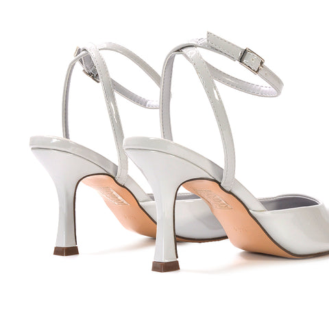grey ankle strap heels, grey ankle strap court shoes, ankle strap heels, ankle strap court shoes, court shoes