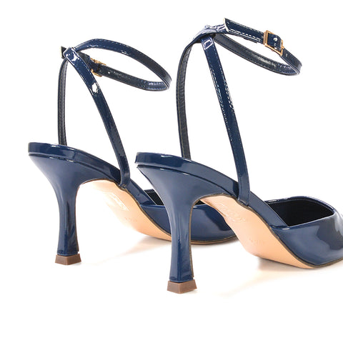 navy ankle strap heels, navy ankle strap court shoes, ankle strap heels, ankle strap court shoes, court shoes