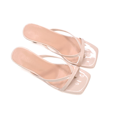 nude mid heel sandals, nude mid heel mules, mid heel sandals, mid heel mules