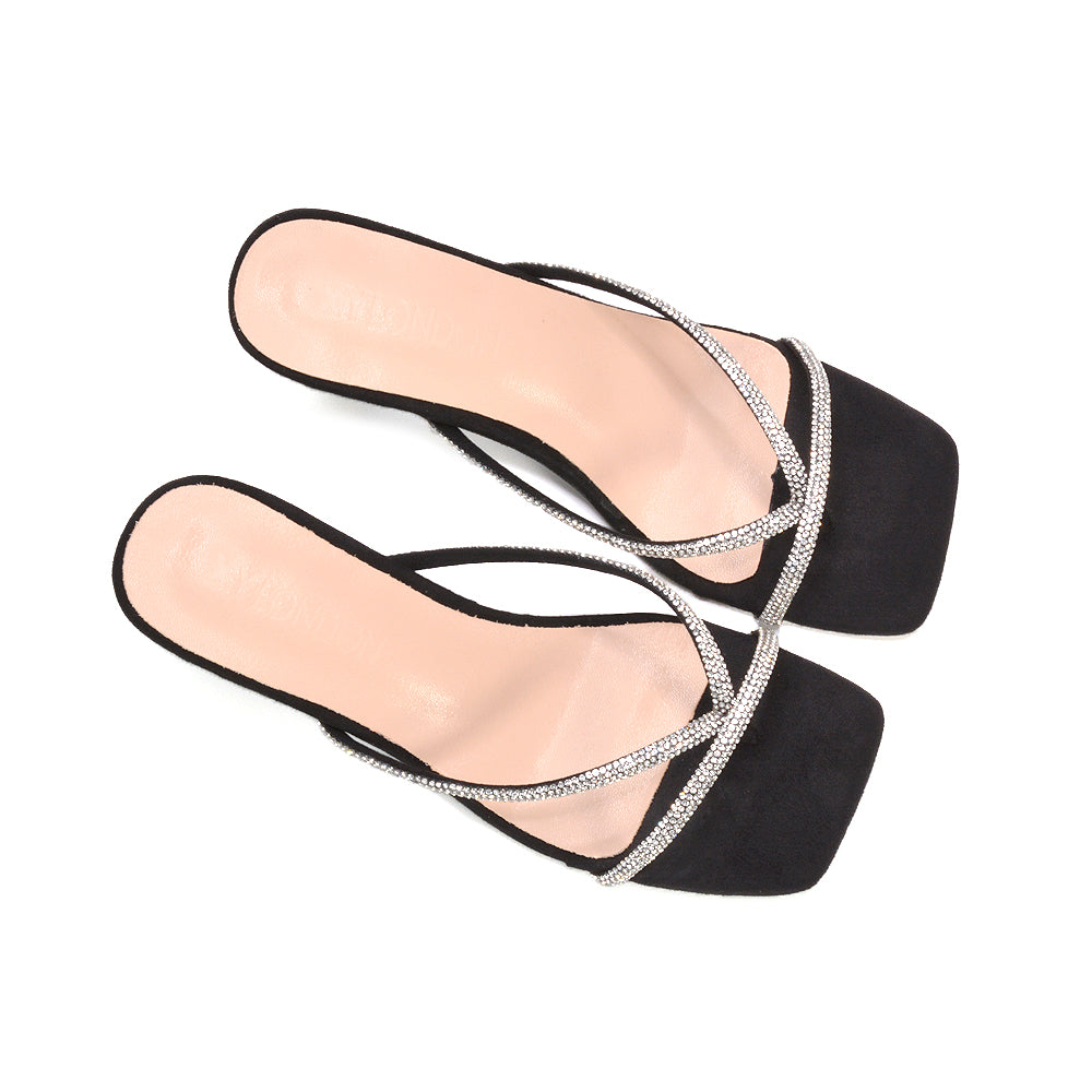 black diamante heels, black sparkly heels, diamante heels, sparkly heels