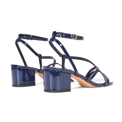 navy mid block heels, navy mid block heel sandals, mid block heels, mid block heel sandals, Fashionable wedding sandals for bridesmaids