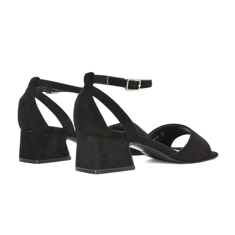 black low heels, low heels, kitten block heels, elegant ankle strap block heels for weddings, bridal heels, wedding heels, bridal shoes