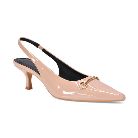 nude low heels, nude point toe court shoes, low heels, point toe court shoes, Stylish women’s slingback heels, Comfortable low heel shoes for work