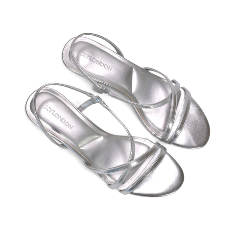 silver kitten heels for weddings