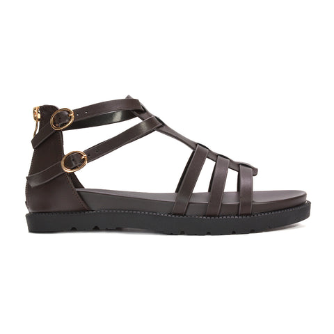 y2k platform sandals, adjustable strap sandals, brown platform gladiator sandals, women’s brown platform gladiator strappy sandals