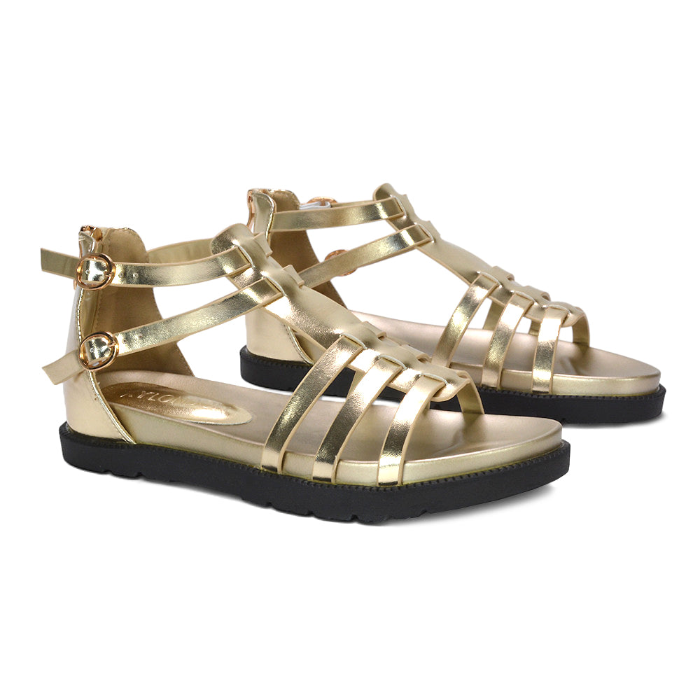 metallic gold platform sandals, gold chunky gladiator sandals for festivals, glam summer sandals women, party ready gold platform sandals, cushioned sole gold sandals