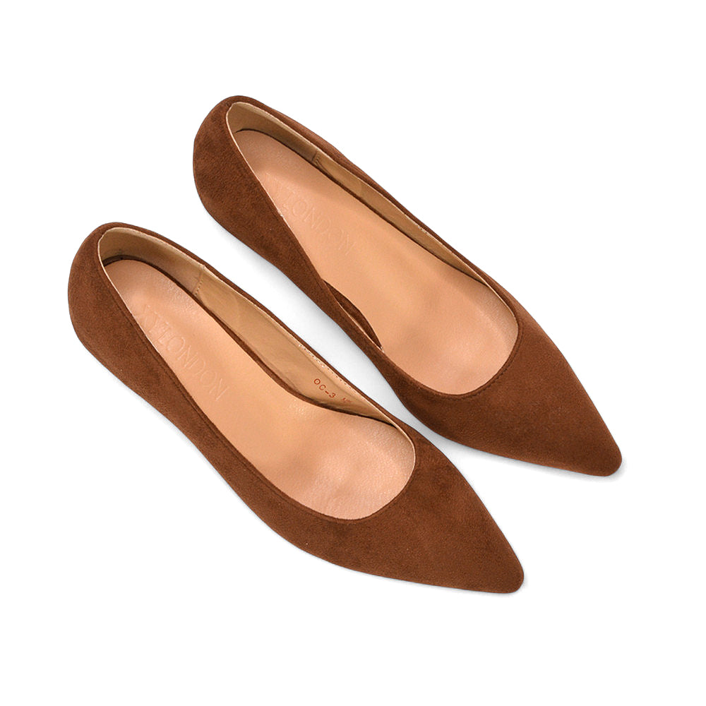 brown heels for women, Affordable brown dress shoes for special occasions, Low heel pumps