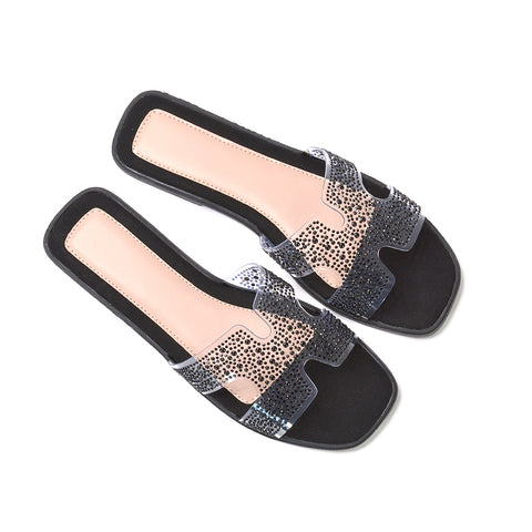 black summer shoes, black summer sandals, summer shoes, summer sandals, women's summer shoes, women's summer sandals, summer outfits, black sparkly sandals for holidays