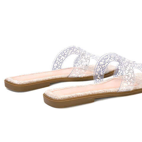 nude cut out sandals, nude sparkly sandals flat, cut out sandals, sparkly sandals flat