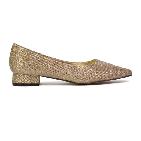 gold heels