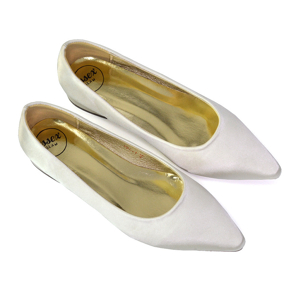 ivory court shoes