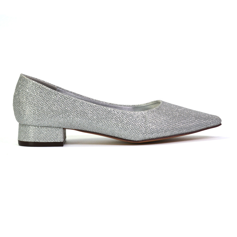 silver heels