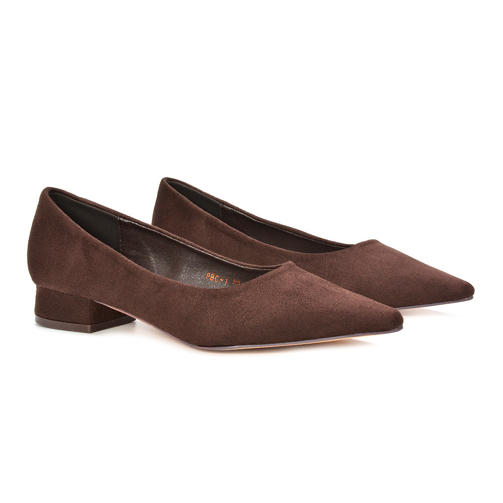 Brown Business Casual Shoes, Stylish Brown Office Footwear, Everyday Brown Court Shoes