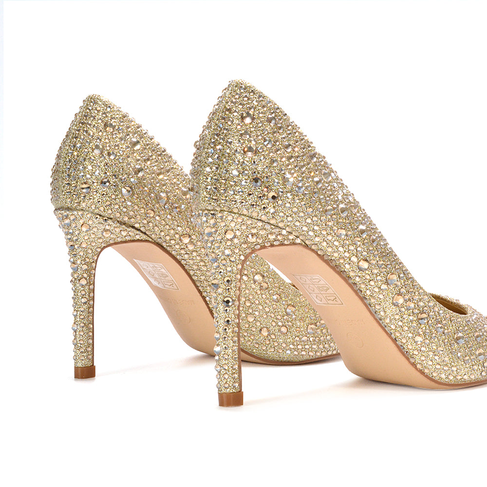 gold stiletto prom heels, gold stiletto wedding heels, stiletto prom heels, stiletto wedding heels
