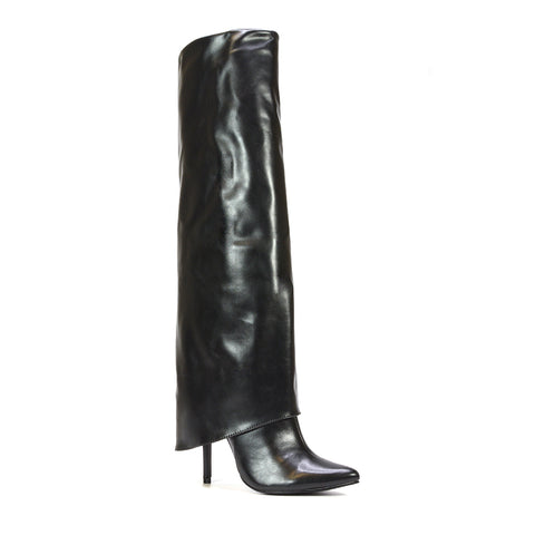 black heeled boots knee high, black boots heels, heeled boots knee high, boots heels