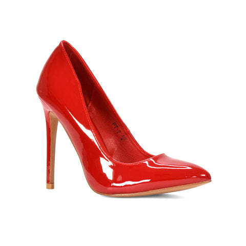 red stiletto high heels, red stiletto heels, stiletto high heels, stiletto heels, Fashion stilettos for weddings and events, Fashion court shoes for women with high heels
