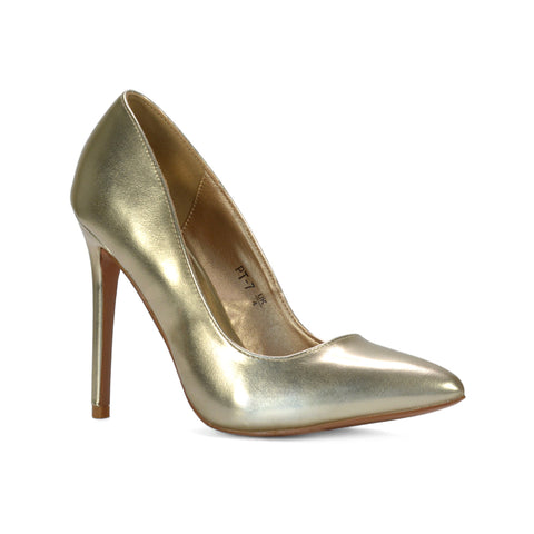 gold stiletto high heels, gold stiletto heels, stiletto high heels, stiletto heels, Fashion stilettos for weddings and events, Fashion court shoes for women with high heels