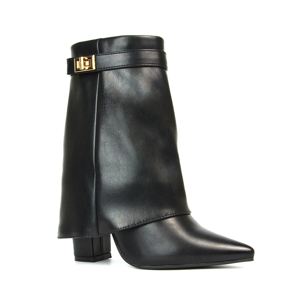 Black Synthetic Leather | XY London