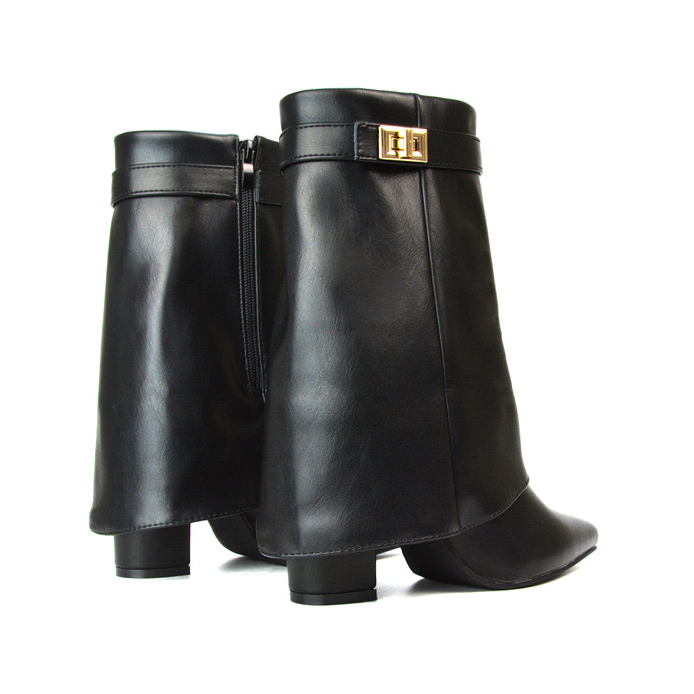 Black Synthetic Leather | XY London
