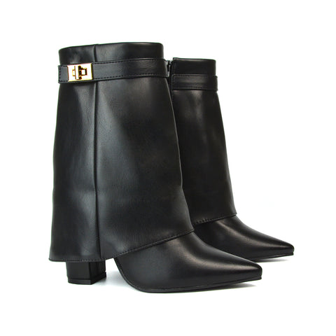 Black Synthetic Leather | XY London
