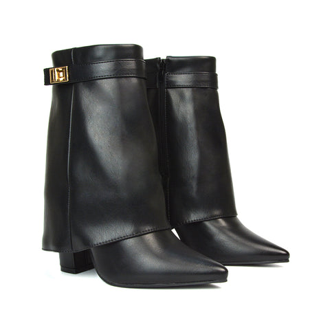 Black Synthetic Leather | XY London