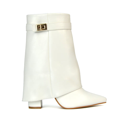 White Synthetic Leather | XY London