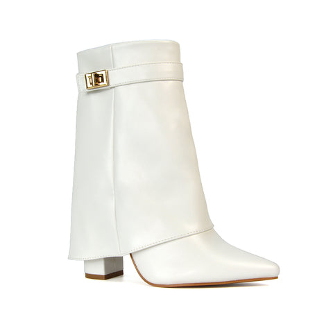 White Synthetic Leather | XY London