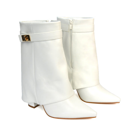White Synthetic Leather | XY London
