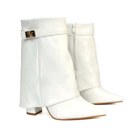 White Synthetic Leather | XY London
