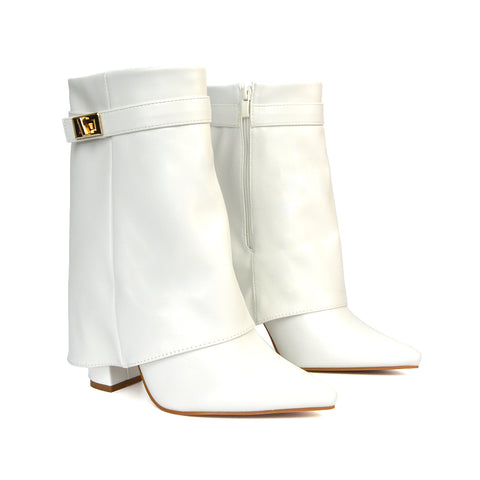 White Synthetic Leather | XY London