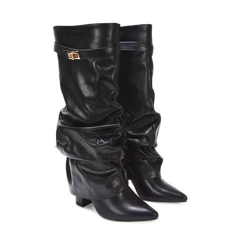black pointed toe boots, black going out boots, pointed toe boots, going out boots, autumn boots, winter boots