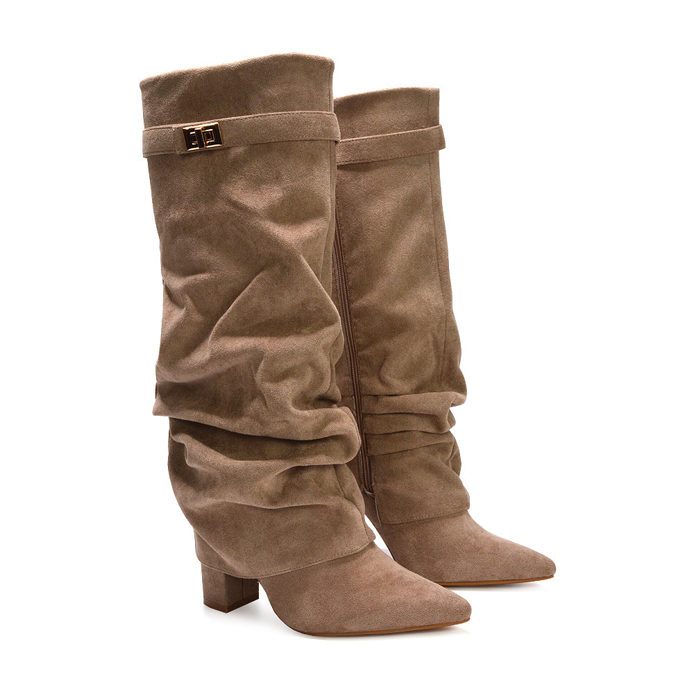 taupe boots, women's taupe boots, boots, women's boots, trendy boots 2025, must have boots