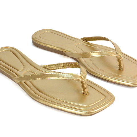 Gold Slip On Sandals, Gold Flip Flop Sandals, Slip On Sandals, Flip Flop Sandals