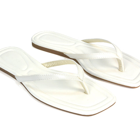 Sandals For Women White, White Slides, Sandals For Women, Slides