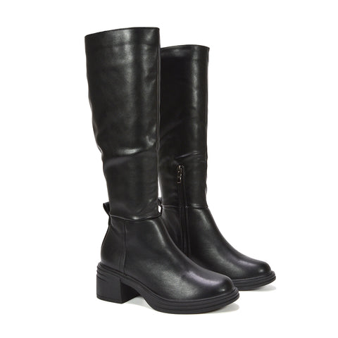 block heel boots