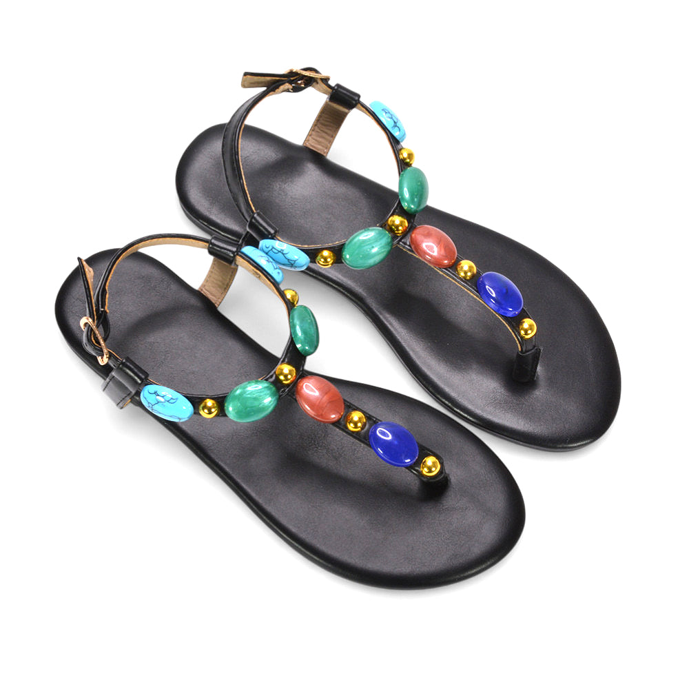 comfortable summer sandals, women’s ankle strap sandals, casual summer sandals women, holiday flat sandals, black summer shoes, comfortable black sandals