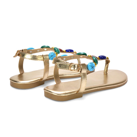 comfortable summer sandals, women’s ankle strap sandals, casual summer sandals women, holiday flat sandals, gold summer shoes, comfortable gold sandals