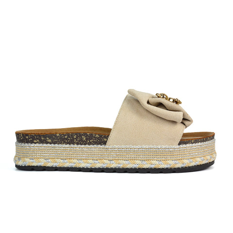 Beige Summer Sandals, SS25