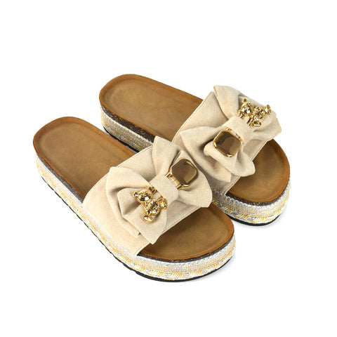 Beige Sliders, Beige Slides, Sliders, Slides