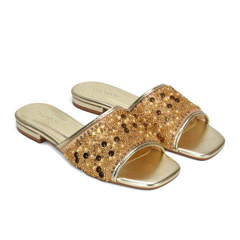 boho gold sparkle sandals, gold vacation sandals women, gold strappy sandals with sequins and diamantes, gold embellished sandals
